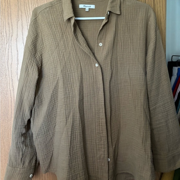 Madewell Button Down Shirt - Picture 1 of 5